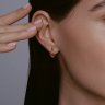 Серьги из золота с эмалью (Арт.51-120-02610-1)