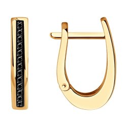 Серьги из золота с бриллиантами (Арт.51-220-01356-1)