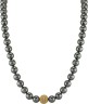 Ожерелье серебро с жемчугом и куб. цирконием Pearl Kiss 31G, Rivoli (арт.91L-GK-31)