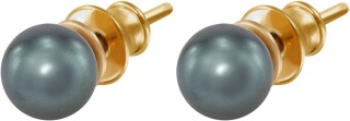 Серьги с жемчугом «Beautiful 24G» серебро, Rivoli (арт.AAS-15-6-24-G)