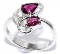 Кольцо Серебряные крылья (Арт.21pgr0339-114-107_rodolit_kubcirkonii_60)