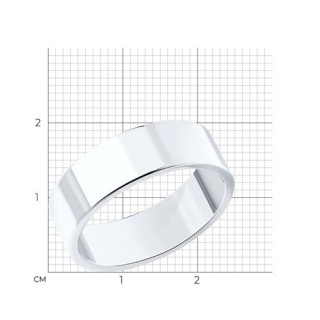 Кольцо из серебра без вставки «Чистый Блеск» SOKOLOV (арт.94013764)
