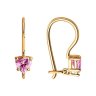 Серьги из золота с фианитами (Арт.020368)