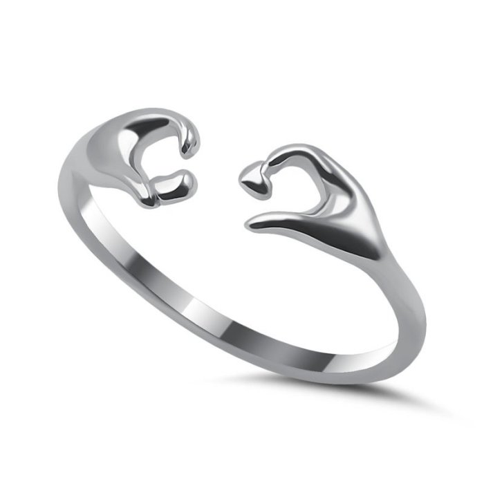 Кольцо серебряное без вставок «Серебряные крылья» Silver-Wings (арт.012236157)