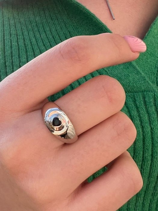 Кольцо Серебряные крылья (Арт.012022073b_kubcirkonii)