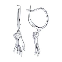 Серьги из серебра (Арт.94024312)