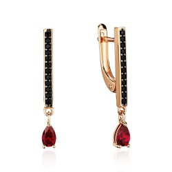 Серьги Эстет (Арт.01s2115072chr-1)