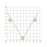 Колье золотое пробы 585 с празиолитом (Арт.770500) Колье золотое пробы 585 с празиолитом (Арт.770500)