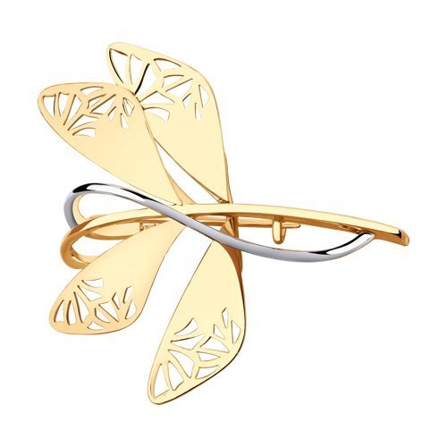 Брошь из золота (Арт.040314)