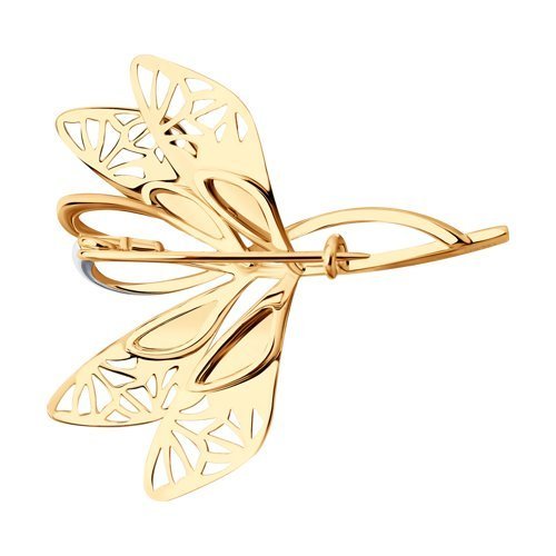 Брошь из золота (Арт.040314)