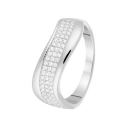 Кольцо из серебра с куб. цирконием (Арт.mp-r00236-x-w-x-x-w)