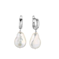 Серьги из серебра с жемчугом (Арт.pi-e446-16-x-w-pn-x-x)