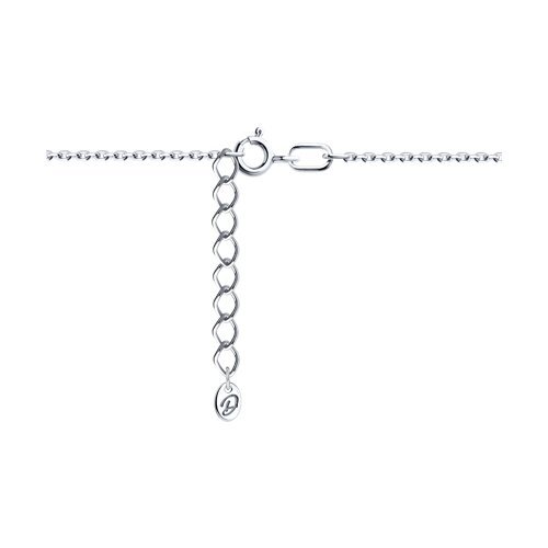 Браслет  детский из серебра с фианитами и эмалью (Арт.94-150-02148-1)