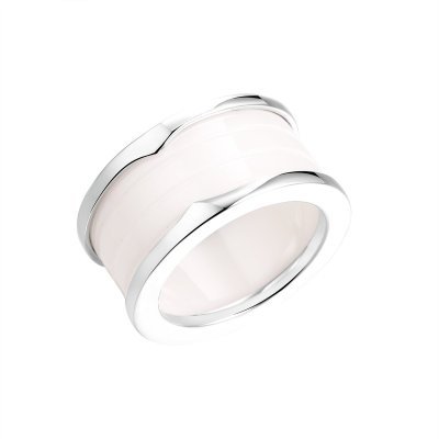 Кольцо из серебра с керамикой (Арт.tc-r01268-w-w-x-x-x)