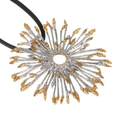 Серебряный кулон BEAVERS с цирконом 3169сr