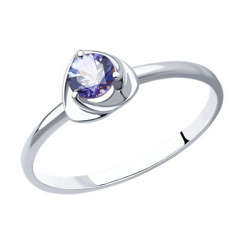Кольцо из серебра с танзанитом (Арт.92012120)