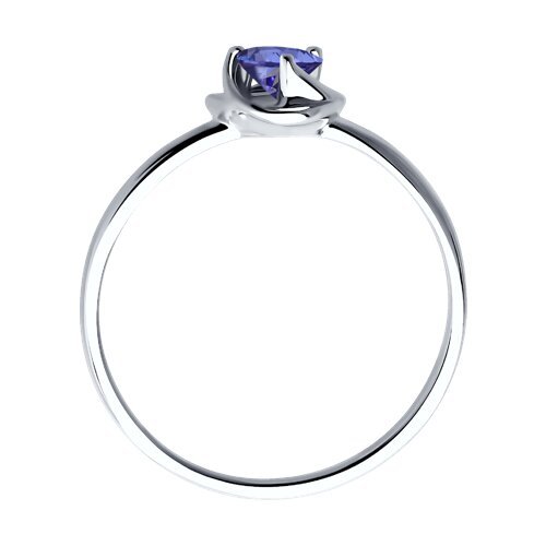 Кольцо из серебра с танзанитом (Арт.92012120)