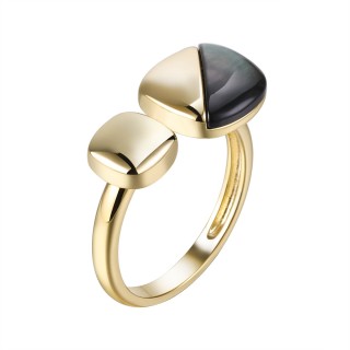 Кольцо серебряное с жемчугом Fresh Gravity, MyJewels (арт.PI-R03232-X-L-PNB-X-X)