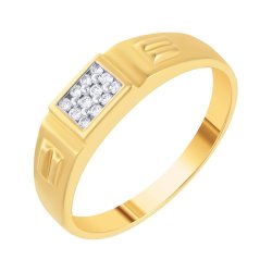 Кольцо из золота с бриллиантом (Арт.r2339914y001_ko_yg)