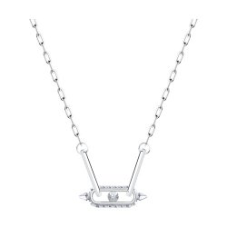 Колье из серебра с фианитами (Арт.94071356)