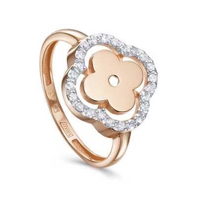 Кольцо с бриллиантами «Quattro Flower» из золота, Kabarovsky (арт.11-02060-1000)