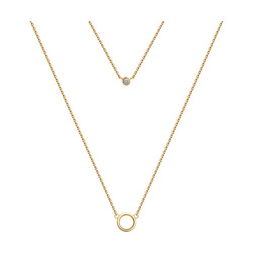 Колье из золота с фианитом (Арт.51-170-01971-1)