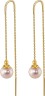Серьги серебряные с жемчугом «Beautiful 12G» Rivoli (арт.AAS-11-8-12-G)