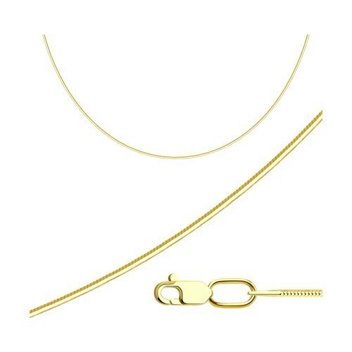 Цепь из золочёного серебра (Арт.958010408)