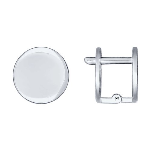 Серьги из белого золота (Арт.028363)