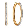 Серьги из золота с фианитами (Арт.029651)