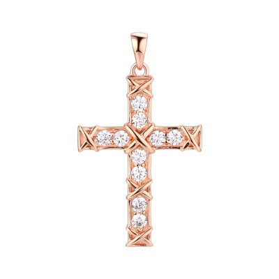 Кулон из серебра с фианитом (Арт.cz-p01272-x-g-w-x-x)