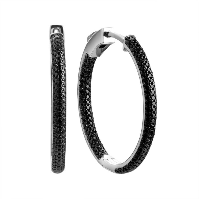 Серьги из серебра с шпинелью (Арт.sl-e01482-x-wb-x-x-b)