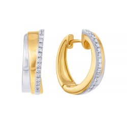 Серьги из золота с бриллиантом (Арт.h0072e-0016_sr_wj)