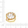 Кольцо из золота с бриллиантом (Арт.r13691_yg)