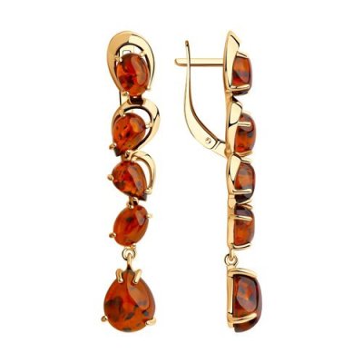 Серьги из серебра (Арт.93-321-00447-1)