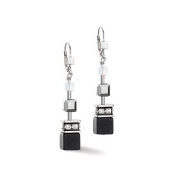 Coeur de lion серьги black-white la_4530_20-1314