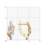 Серьги из золота с фианитами (Арт.51-120-00109-1)