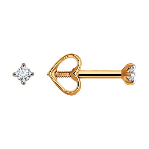 Серьги из золота с бриллиантами (Арт.51-222-01926-1)
