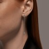 Серьги из серебра с фианитами «Северная звезда» Соколов (арт.94026679)