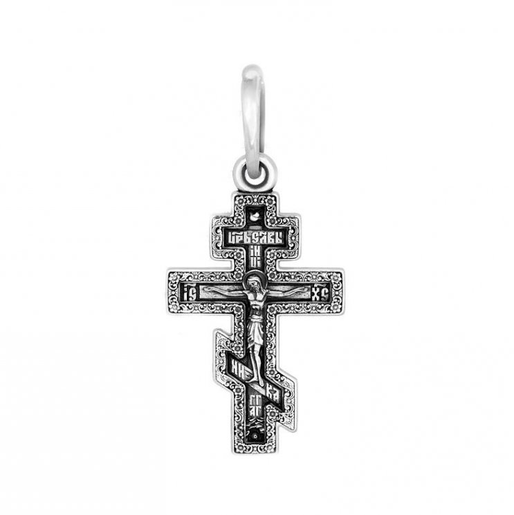 Крест из серебра Акимов 101.497