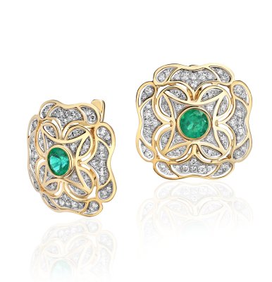 Серьги Эстет (Арт.01s6312105-2)