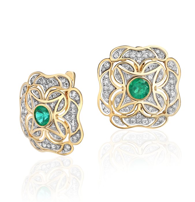 Серьги Эстет (Арт.01s6312105-2)