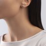 Серьги из золота с фианитами (Арт.029446)