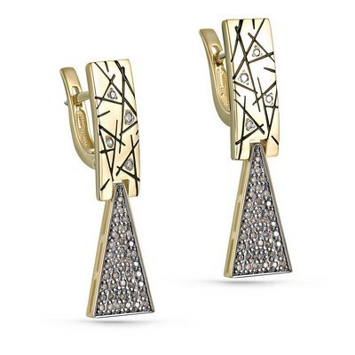 Серьги Кабаровский (Арт.12-21147-6002)