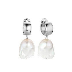 Серьги из серебра с жемчугом (Арт.pi-e447-16-x-w-pn-x-x)