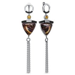 Серьги Кабаровский (Арт.2-139-80091) Серьги Кабаровский (Арт.2-139-80091)