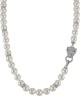 Ожерелье серебро с жемчугом и куб. цирконием «Panther 1S» Rivoli (арт.122L-FP-SR5-1)