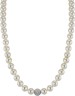 Ожерелье серебро с жемчугом и куб. цирконием «Pearl Kiss 1S» Rivoli (арт.91L-SK-1)