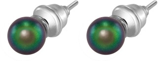 Серьги серебряные с жемчугом «Beautiful Aura» Rivoli (арт.AAS-15-6-25-S)