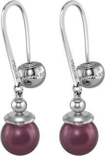 Серьги серебро с жемчугом «Beautiful Berry» Rivoli (арт.AAS-9-10-18-S)